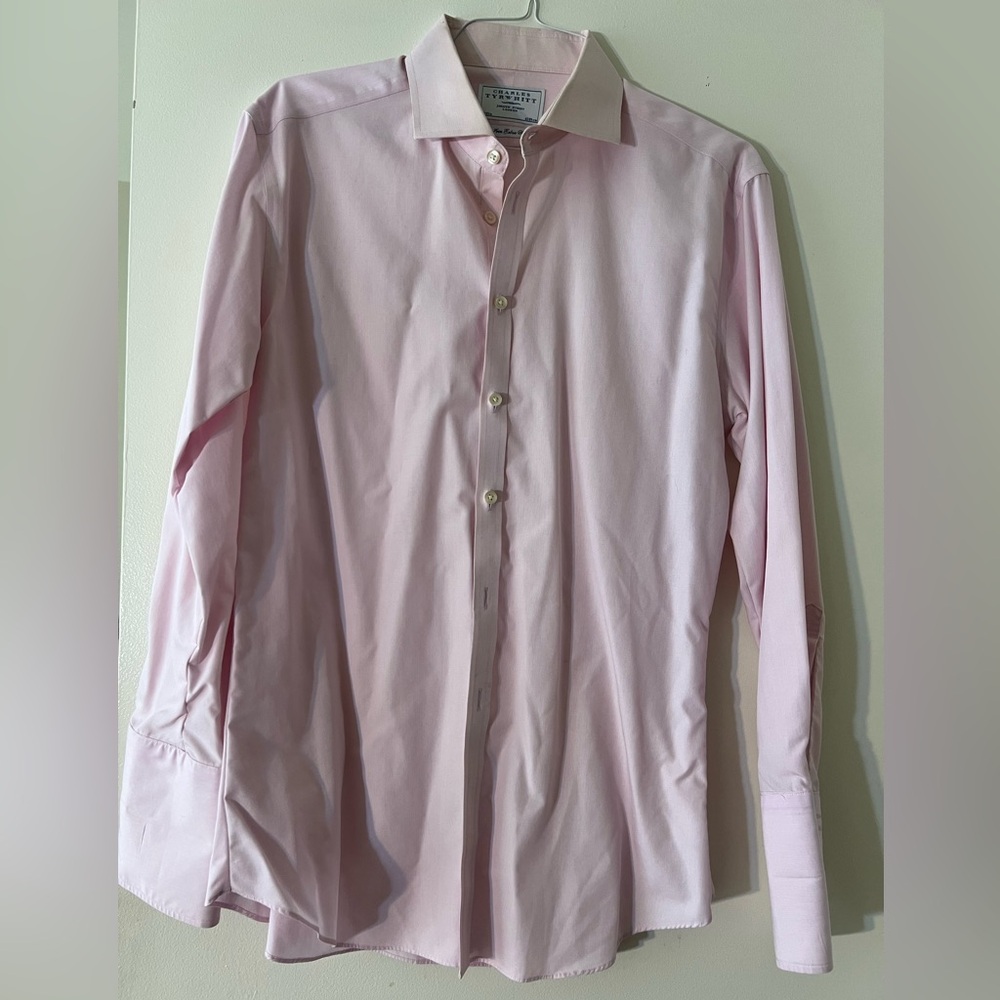 Charles Tyrwhitt Pale Pink Dress Shirt